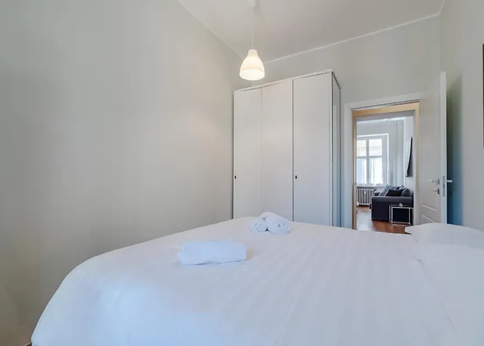 Apartmán Guesthost - Bright Flat Just 500 Mt To Porta Nuova Turín